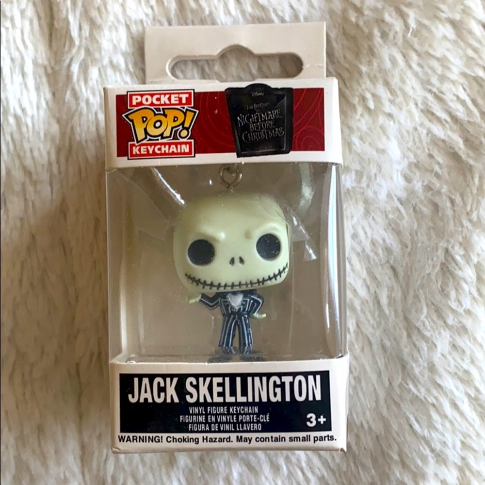 Jack Skellington Keychain Funko pop